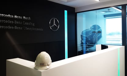 Fit-out for Mercedes-Benz Bank