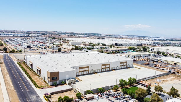 Avison Young brokers sale of a newly developed 205,589-sf industrial building in Perris, CA