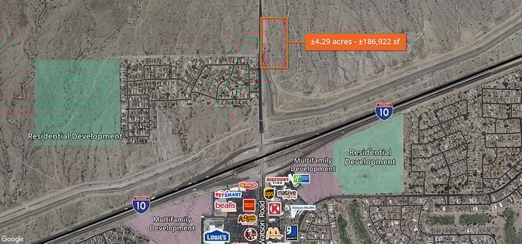 Avison Young brokers sale of a 4.29-acre land parcel for future development in Buckeye, AZ