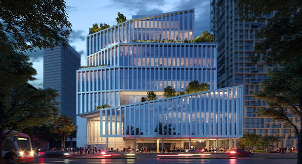 New Toronto waterfront community offers innovative, progressive office space