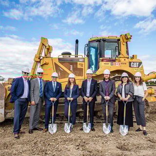 Ground Breaking Ceremony at 1121 & 1147 Thornton Road South in Oshawa