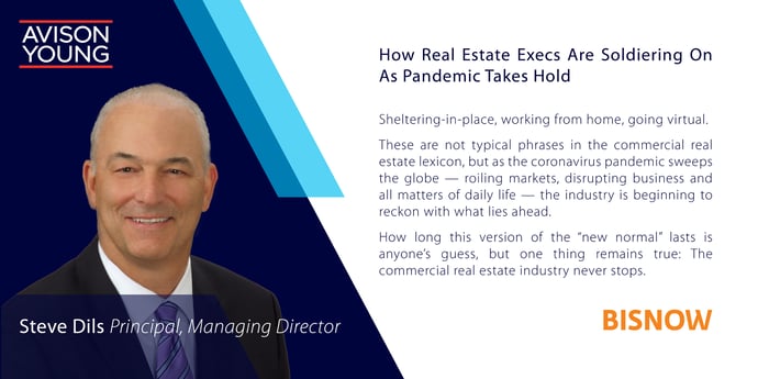 How Real Estate Execs Are Soldiering On As Pandemic Takes Hold