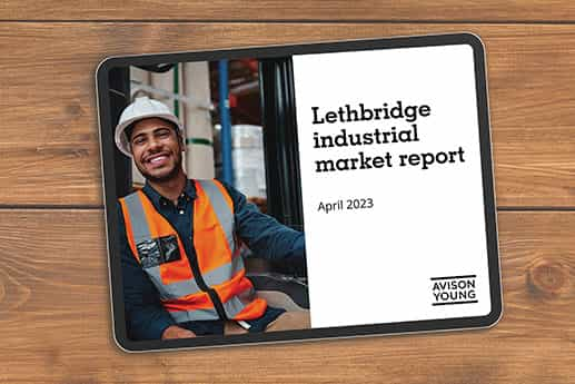 Lethbridge industrial lease rates forecasted to increase to support local economic growth: Avison Young report