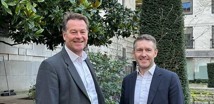 Headshot of Guy Spencer and Mark Frampton