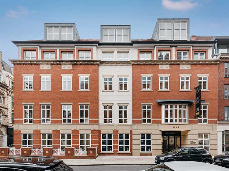 An external image of the building at One St James' Square
