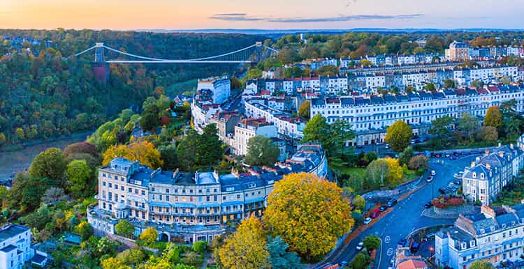 Aerial image of Bristol